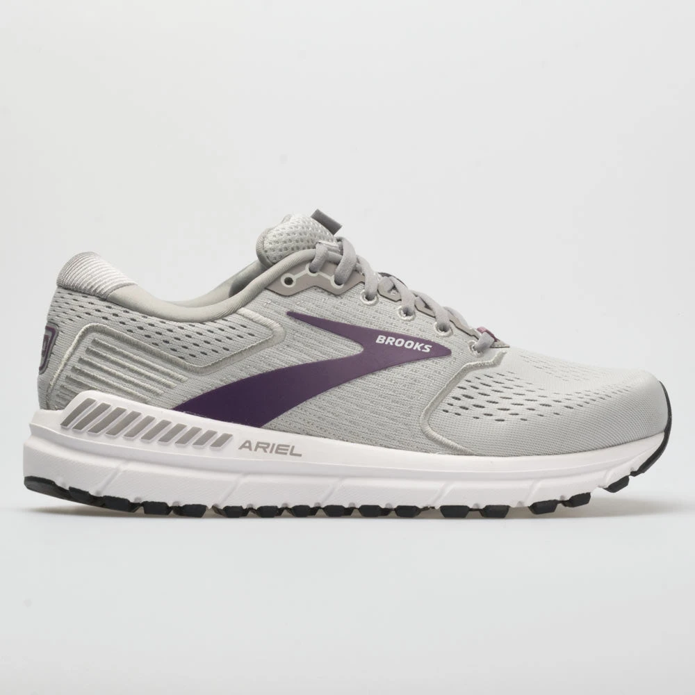 Brooks Ariel 2020 Women's Oyster/Alloy/Grape 3 Brooks Ariel 2020 Women's Oyster/Alloy/Grape