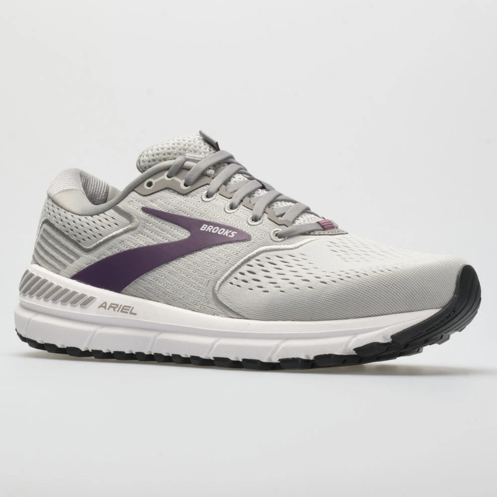 Brooks Ariel 2020 Women's Oyster/Alloy/Grape 7 Brooks Ariel 2020 Women's Oyster/Alloy/Grape - Image 5