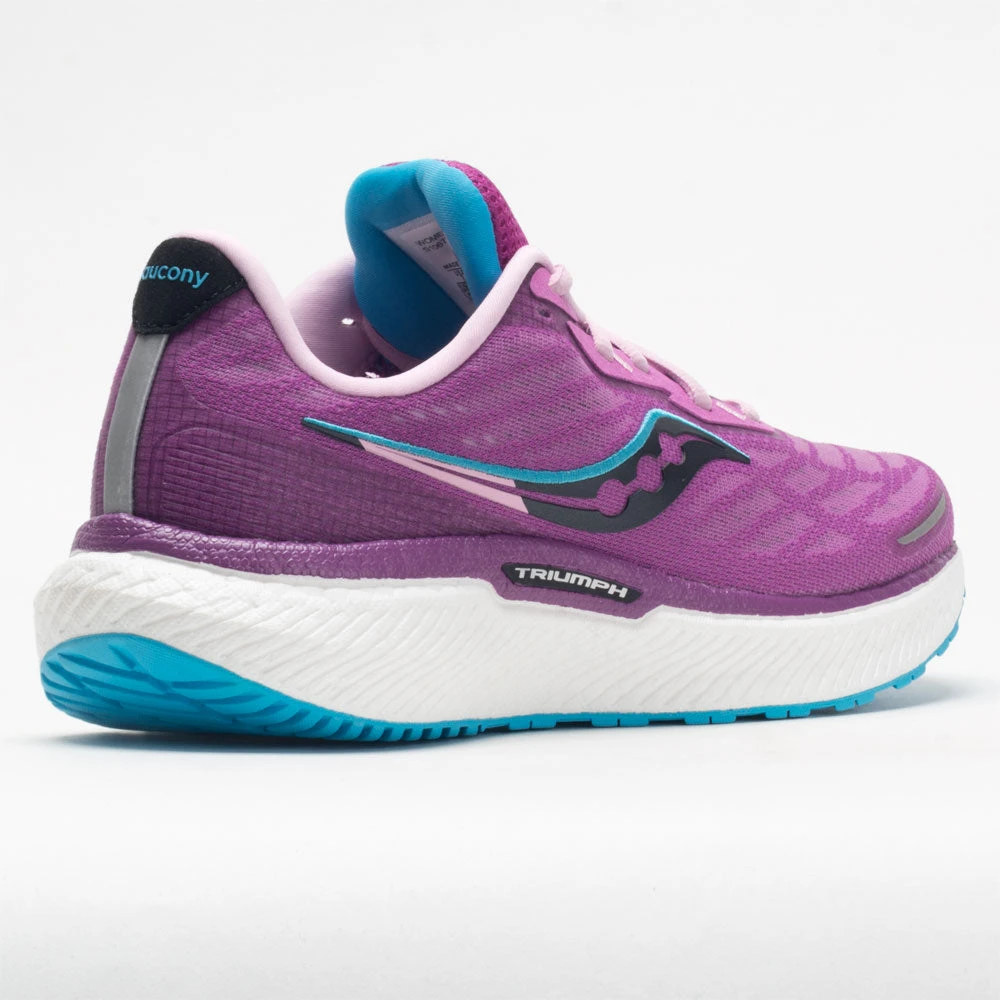 Saucony Triumph 19 Women's Razzle/Blaze 8 Saucony Triumph 19 Women's Razzle/Blaze - Image 6