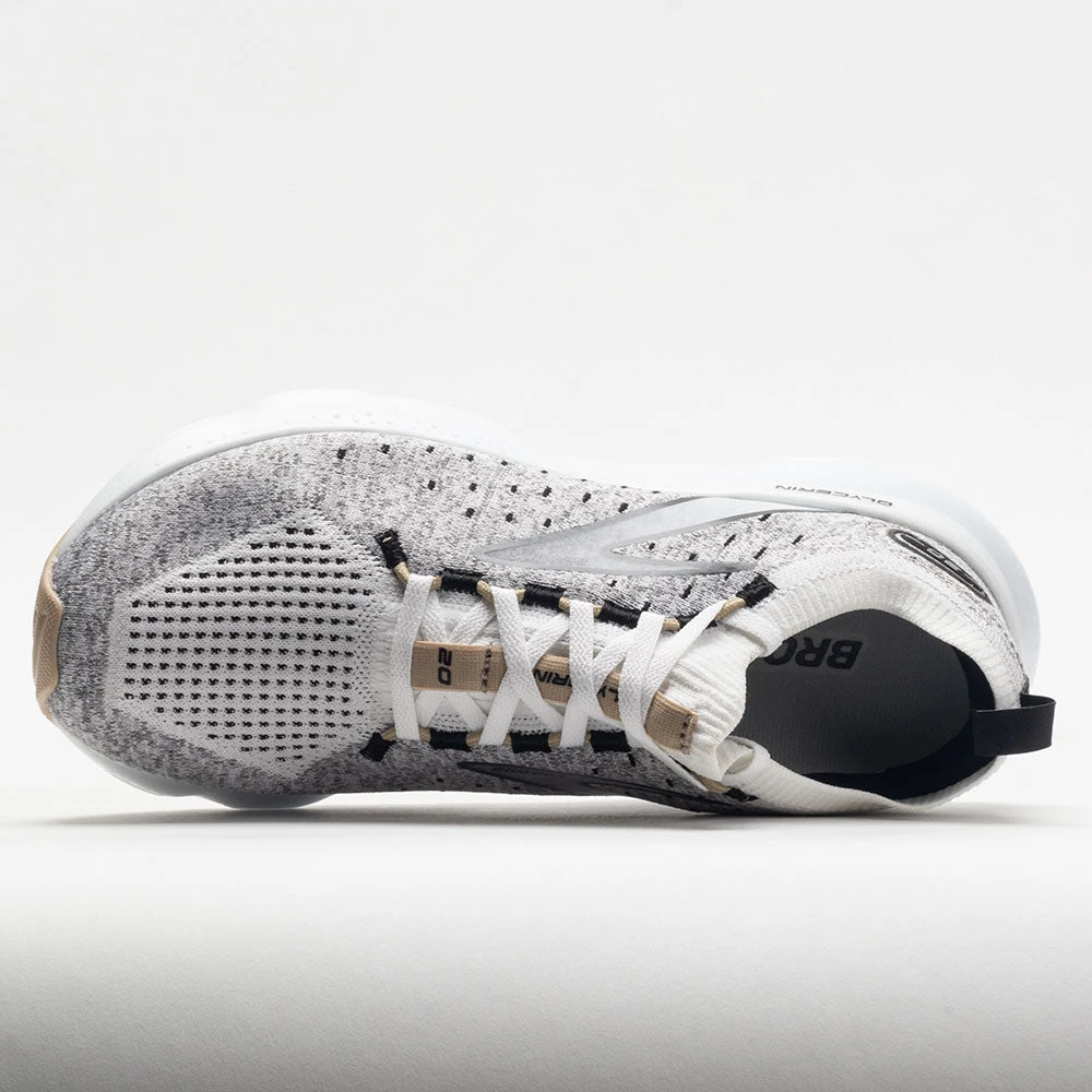 Brooks Glycerin StealthFit 20 Women's White/Black/Cream 5 Brooks Glycerin StealthFit 20 Women's White/Black/Cream - Image 3