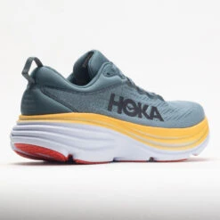 HOKA Bondi 8 Men's Goblin Blue/Mountain Spring -Deals PeakStride Shoes Store 048479 6
