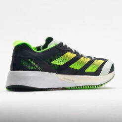 Adidas Adizero Adios 7 Women's Core Black/Beam Yellow/Solar Green -Deals PeakStride Shoes Store 048521 6