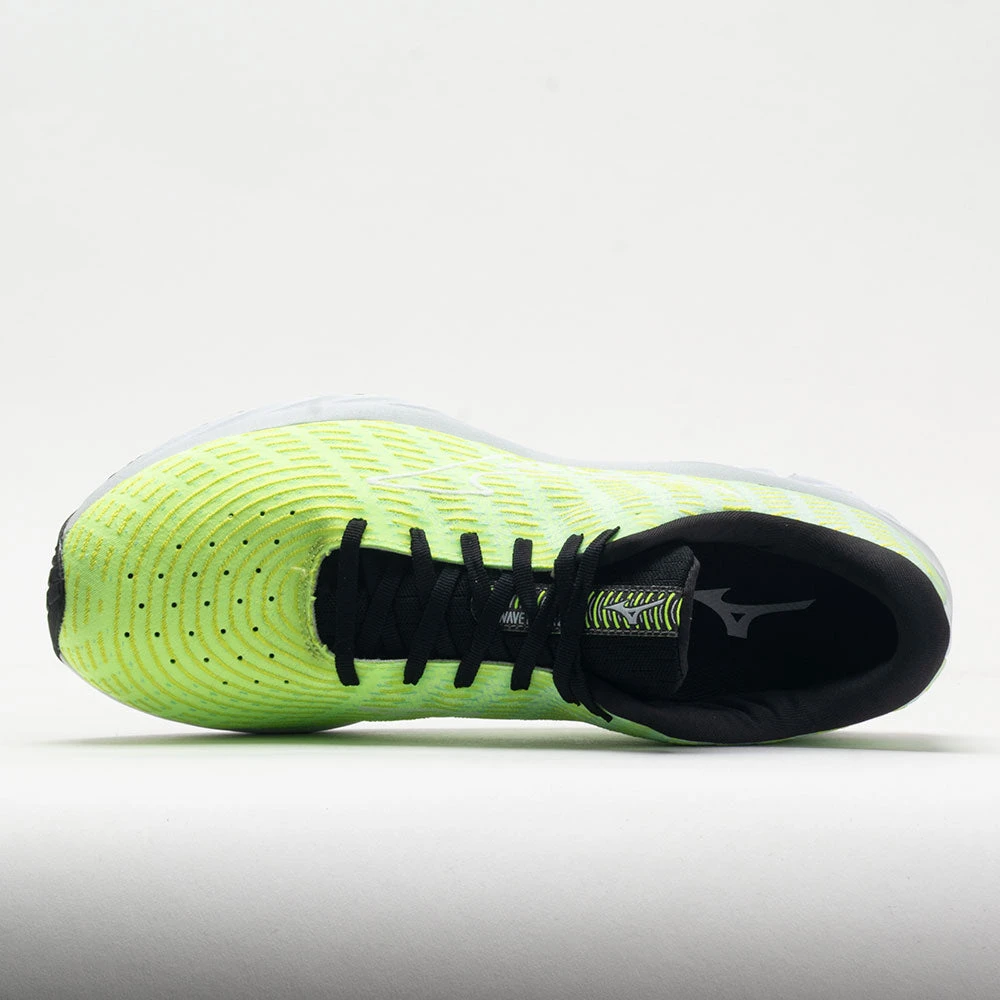Mizuno Wave Rider 26 Men's Neo Lime/White 5 Mizuno Wave Rider 26 Men's Neo Lime/White - Image 3