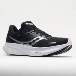 Saucony Ride 16 Men's Black/White 12 Saucony Ride 16 Men's Black/White -Deals PeakStride Shoes Store 049344 5