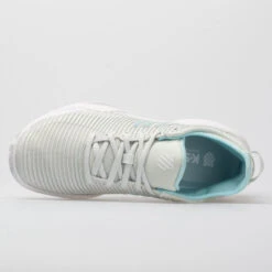 K-Swiss Hypercourt Supreme Women's Barely Blue/White/Blue Glow -Deals PeakStride Shoes Store 115638 2