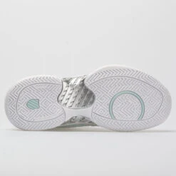 K-Swiss Hypercourt Supreme Women's Barely Blue/White/Blue Glow -Deals PeakStride Shoes Store 115638 4