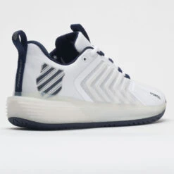 K-Swiss Ultrashot 3 Men's White/Peacoat/Silver -Deals PeakStride Shoes Store 116120 6