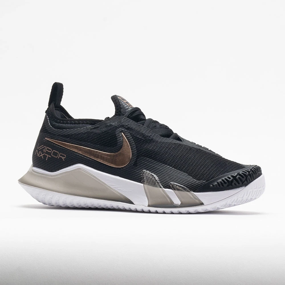Nike React Vapor NXT Women's Black/White/Metallic Red Bronze 7 Nike React Vapor NXT Women's Black/White/Metallic Red Bronze - Image 5
