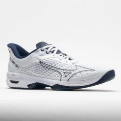 Mizuno Wave Exceed Tour 5 AC Men's White/Dress Blue -Deals PeakStride Shoes Store 116511 5