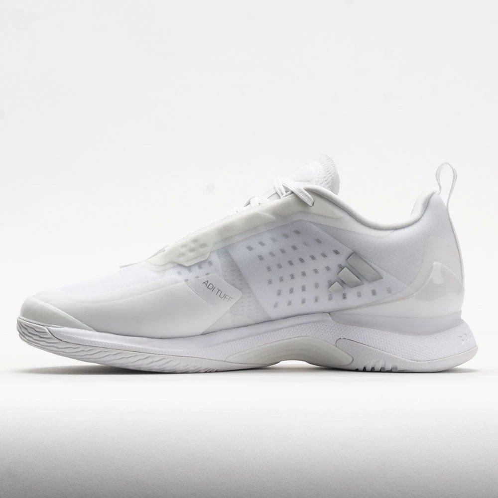 Adidas AvaCourt Women's White/Silver Metallic/White 4 Adidas AvaCourt Women's White/Silver Metallic/White - Image 2
