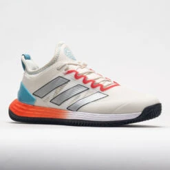 Adidas Adizero Ubersonic 4 Clay Men's Chalk White/Metallic/Blue -Deals PeakStride Shoes Store 117051 5