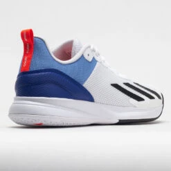 Adidas CourtFlash Speed Men's White/Black/Black -Deals PeakStride Shoes Store 117080 6