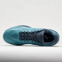 Mizuno Wave Exceed Light AC Men's Maui Blue/White -Deals PeakStride Shoes Store 117146 2