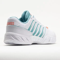 K-Swiss Bigshot Light 4 Women's White/Nile Blue/Desert Flower 13 K-Swiss Bigshot Light 4 Women's White/Nile Blue/Desert Flower -Deals PeakStride Shoes Store 117157 6