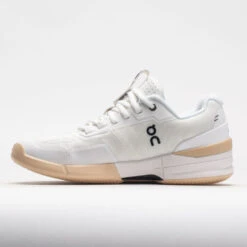 On Running On The Roger Pro Clay Women's White/Savannah -Deals PeakStride Shoes Store 117243 1