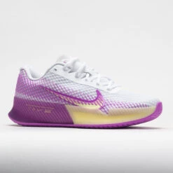 Nike Zoom Vapor 11 Women's White/Citron Tint/Fuchsia Dream -Deals PeakStride Shoes Store 117254 5