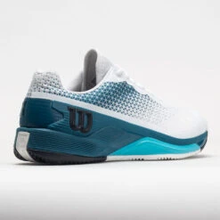 Wilson Rush Pro 4.0 Clay Men's White/Blue Coral/Blue Atoll 12 Wilson Rush Pro 4.0 Clay Men's White/Blue Coral/Blue Atoll -Deals PeakStride Shoes Store 117516 6