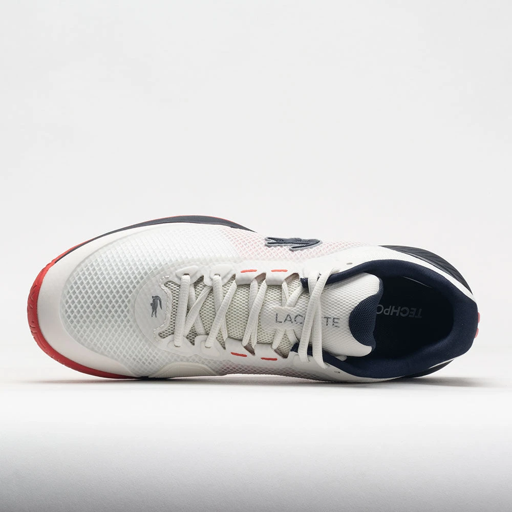 Lacoste Tech Point Men's Off White/Navy Blue 5 Lacoste Tech Point Men's Off White/Navy Blue - Image 3