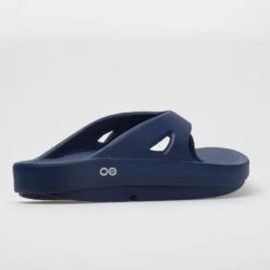 OOFOS OOriginal Men's Navy -Deals PeakStride Shoes Store 570390 6