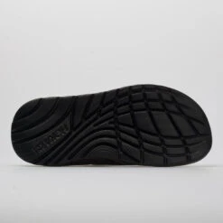 Hoka One One Ora Recovery Flip Men's Black/Dark Gull Gray -Deals PeakStride Shoes Store 570409 4