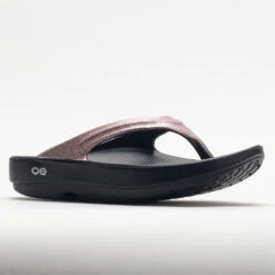 OOFOS OOlala Luxe Women's Rose Sparkle -Deals PeakStride Shoes Store 570567 5