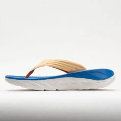 HOKA Ora Recovery Flip Men's Impala/Coastal Sky -Deals PeakStride Shoes Store 570603 1
