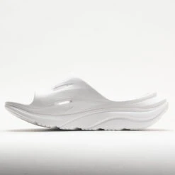 HOKA Ora Recovery Slide 3 Unisex White/White 10 HOKA Ora Recovery Slide 3 Unisex White/White -Deals PeakStride Shoes Store 570607 1