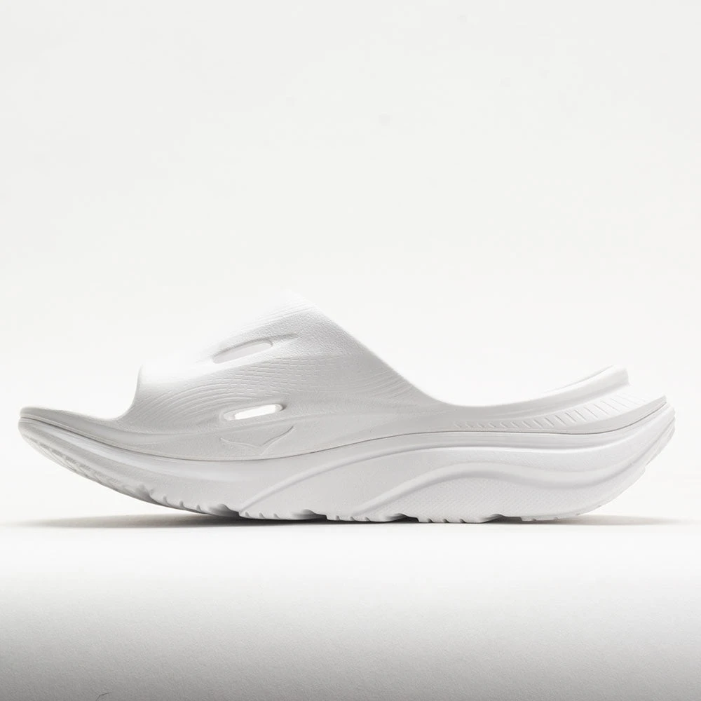 HOKA Ora Recovery Slide 3 Unisex White/White 5 HOKA Ora Recovery Slide 3 Unisex White/White - Image 3