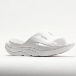 HOKA Ora Recovery Slide 3 Unisex White/White 12 HOKA Ora Recovery Slide 3 Unisex White/White -Deals PeakStride Shoes Store 570607 5