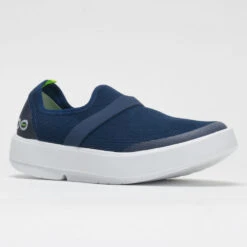 OOFOS OOmg Low Women's White/Navy 12 OOFOS OOmg Low Women's White/Navy -Deals PeakStride Shoes Store 631140 5