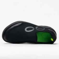 OOFOS OOmg EeZee Men's Black -Deals PeakStride Shoes Store 631158 2