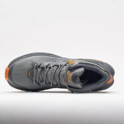 HOKA Trail Code GTX Men's Castlerock/Persimmon Orange -Deals PeakStride Shoes Store 631237 2