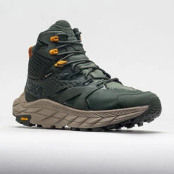 HOKA Anacapa Mid GTX Men's Thyme/Radiant Yellow -Deals PeakStride Shoes Store 631249 5