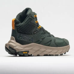 HOKA Anacapa Mid GTX Men's Thyme/Radiant Yellow -Deals PeakStride Shoes Store 631249 6