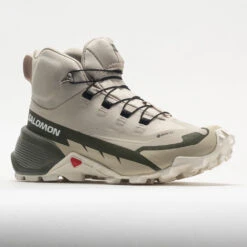 Salomon Cross Hike 2 Mid GTX Women's Feather Grey/Olive Night 12 Salomon Cross Hike 2 Mid GTX Women's Feather Grey/Olive Night -Deals PeakStride Shoes Store 631362 5