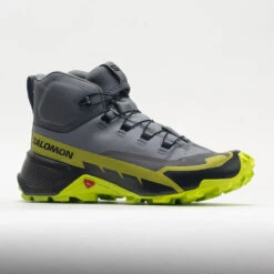 Salomon Cross Hike 2 Mid GTX Men's Quiet Shade/Acid Lime -Deals PeakStride Shoes Store 631364 5